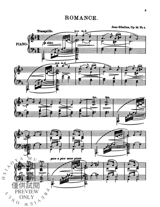 Sibelius Piano Album 西貝流士 鋼琴 | 小雅音樂 Hsiaoya Music