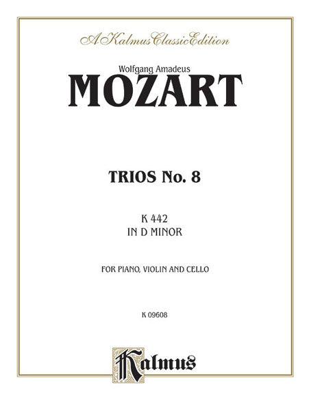 Trio No. 8 in D Minor, K. 442 莫札特 三重奏 | 小雅音樂 Hsiaoya Music