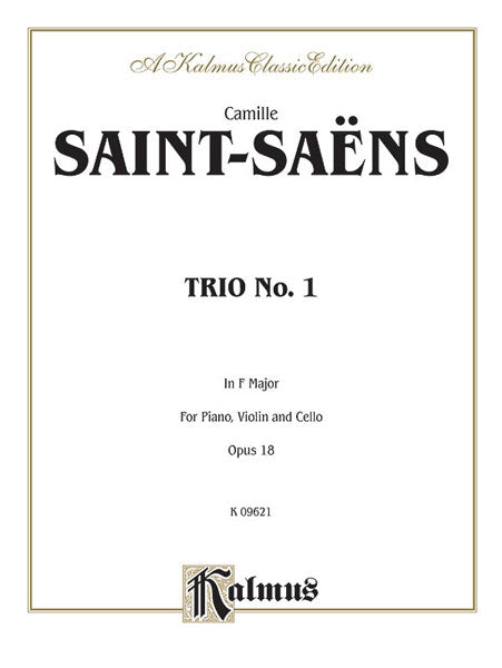 Trio No. 1, Opus 18 in F Major 聖桑斯 三重奏 作品 | 小雅音樂 Hsiaoya Music