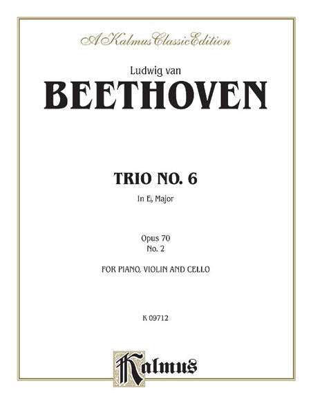 Piano Trio No. 6 - Opus 70, No. 2 in E-flat Major 貝多芬 鋼琴 三重奏 作品 | 小雅音樂 Hsiaoya Music