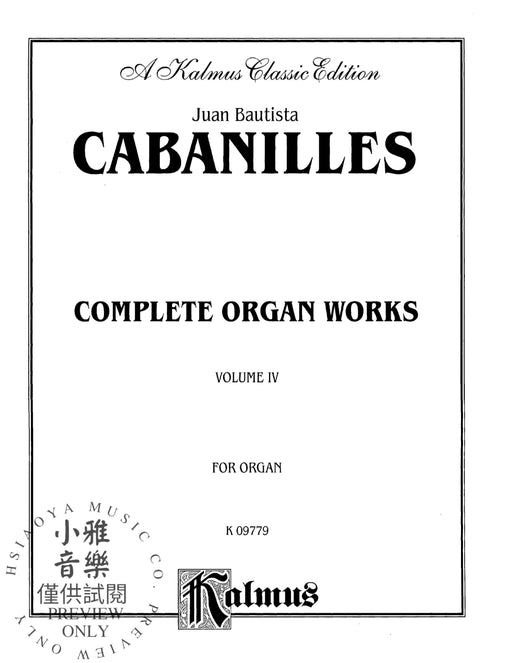 Complete Organ Works, Volume IV 管風琴 | 小雅音樂 Hsiaoya Music
