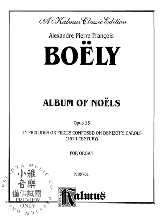 Album of Noels, Opus 14 作品 | 小雅音樂 Hsiaoya Music