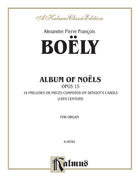 Album of Noels, Opus 14 作品 | 小雅音樂 Hsiaoya Music