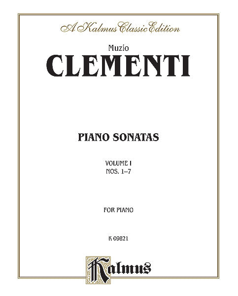 Piano Sonatas, Volume I (Nos. 1-7) 克雷門悌穆奇歐 鋼琴 奏鳴曲 | 小雅音樂 Hsiaoya Music