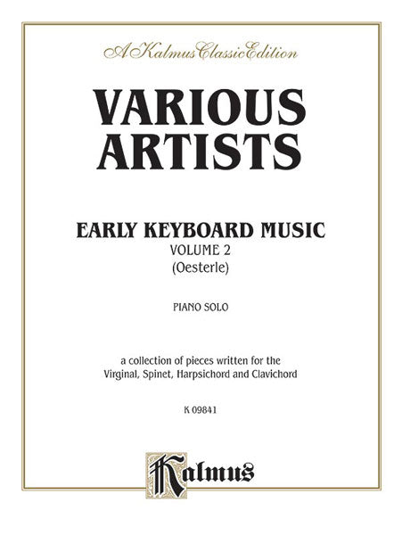 Early Keyboard Music, Volume II 鍵盤樂器 | 小雅音樂 Hsiaoya Music