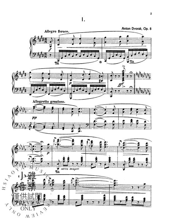 Silhouettes, Opus 8 德弗札克 剪影作品 | 小雅音樂 Hsiaoya Music