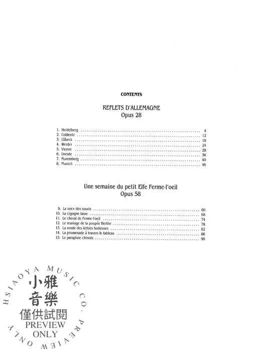 Album of Piano Duets, Volume II 施米特,弗洛杭 鋼琴 二重奏 | 小雅音樂 Hsiaoya Music