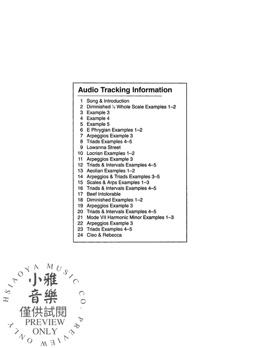 The Frank Gambale Technique Book II The Essential Soloing Theory Course for All Guitarists 獨奏 吉他 | 小雅音樂 Hsiaoya Music