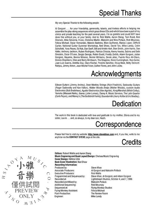 Contemporary Chord Khancepts 和弦 | 小雅音樂 Hsiaoya Music