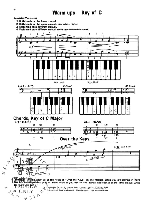 Chords & Keys, Level 1 | 小雅音樂 Hsiaoya Music