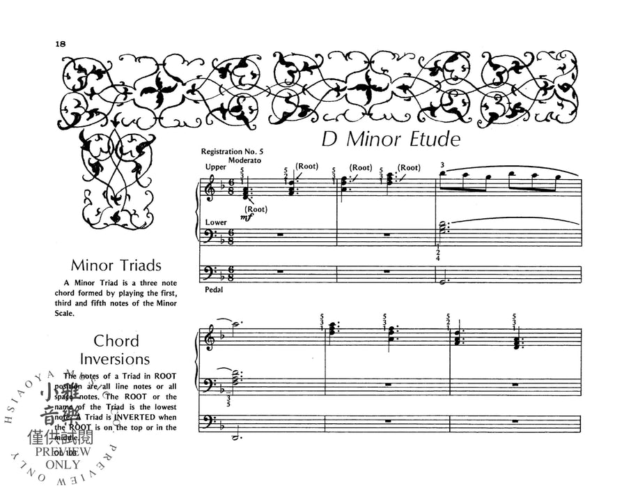 Organ Repertoire, Level 3 管風琴 | 小雅音樂 Hsiaoya Music
