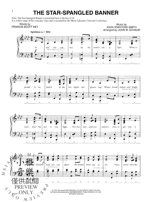 The Star-Spangled Banner / America / America, the Beautiful | 小雅音樂 Hsiaoya Music