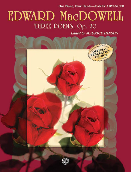 Three Poems, Opus 20 麥克道爾 作品 | 小雅音樂 Hsiaoya Music