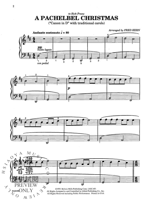 A Pachelbel Christmas Canon in D with Traditional Carols 卡農曲 耶誕頌歌 | 小雅音樂 Hsiaoya Music