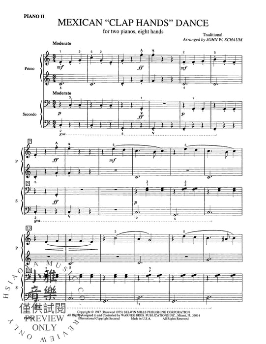 Mexican "Clap Hands" Dance 舞曲 | 小雅音樂 Hsiaoya Music