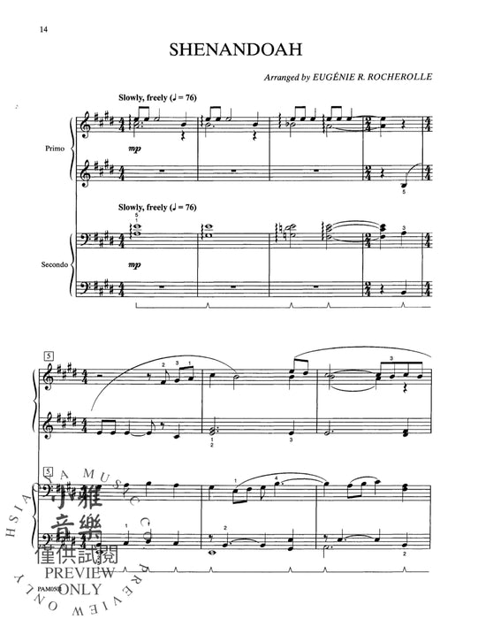 American Panorama A Selection of Patriotic and Folk Tunes 三重奏 民謠 | 小雅音樂 Hsiaoya Music