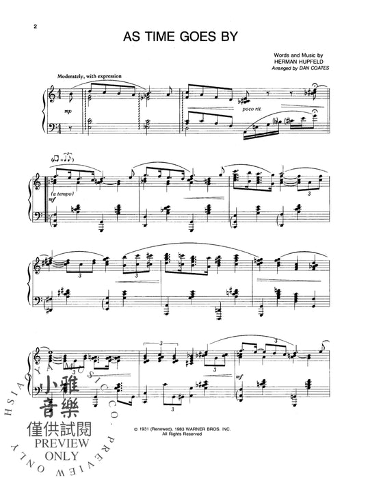 As Time Goes By | 小雅音樂 Hsiaoya Music