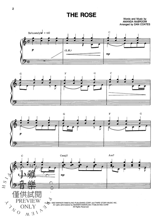 The Rose | 小雅音樂 Hsiaoya Music