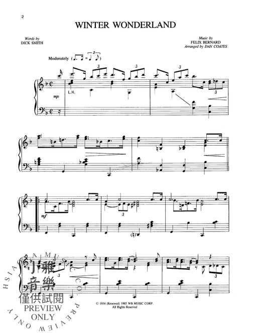 Winter Wonderland | 小雅音樂 Hsiaoya Music