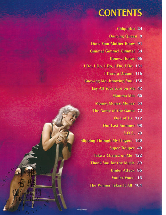 Mamma Mia! (Play the Songs That Inspired): Vocal Selections | 小雅音樂 Hsiaoya Music