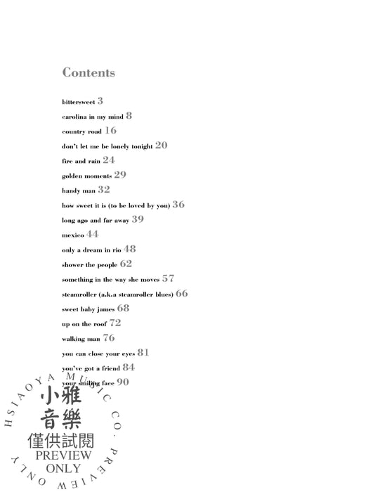 The Best of James Taylor | 小雅音樂 Hsiaoya Music