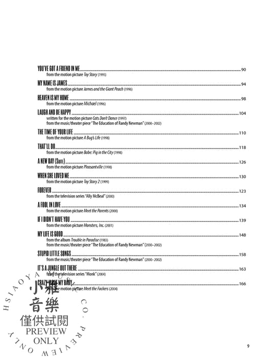 Randy Newman: Anthology, Volume 2: Music for Film, Television, and Theater | 小雅音樂 Hsiaoya Music