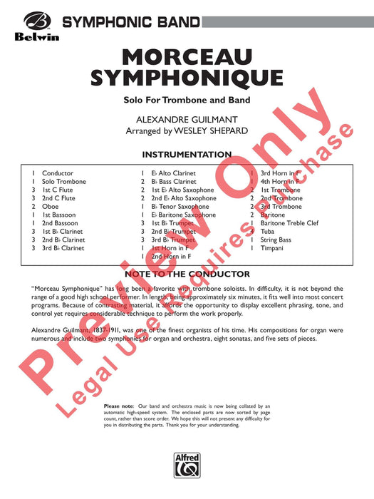 Morceau Symphonique Trombone Solo Feature 長號 獨奏 | 小雅音樂 Hsiaoya Music