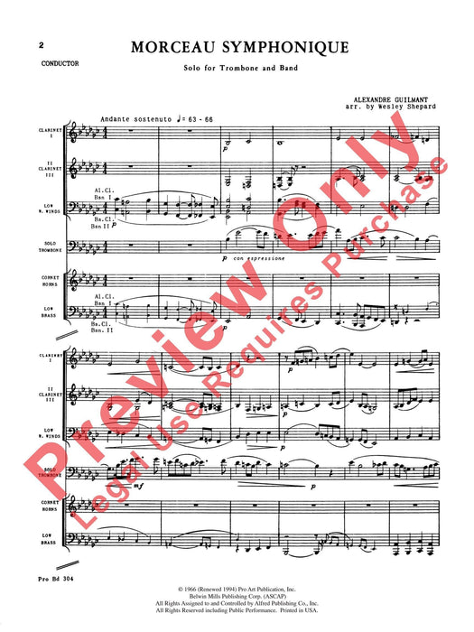 Morceau Symphonique Trombone Solo Feature 長號 獨奏 | 小雅音樂 Hsiaoya Music