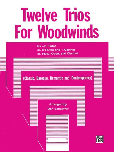 Twelve Trios for Woodwinds 三重奏 木管樂器 | 小雅音樂 Hsiaoya Music