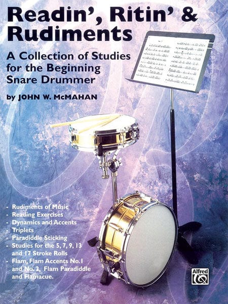 Readin', Ritin', and Rudiments A Collection of Studies for the Beginning Snare Drummer | 小雅音樂 Hsiaoya Music