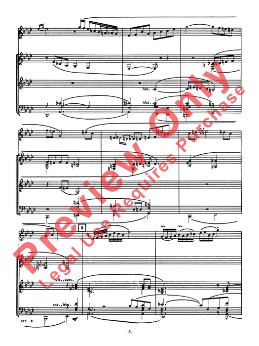 Persuasion Alto Saxophone Solo Feature 中音薩氏管獨奏 總譜 | 小雅音樂 Hsiaoya Music