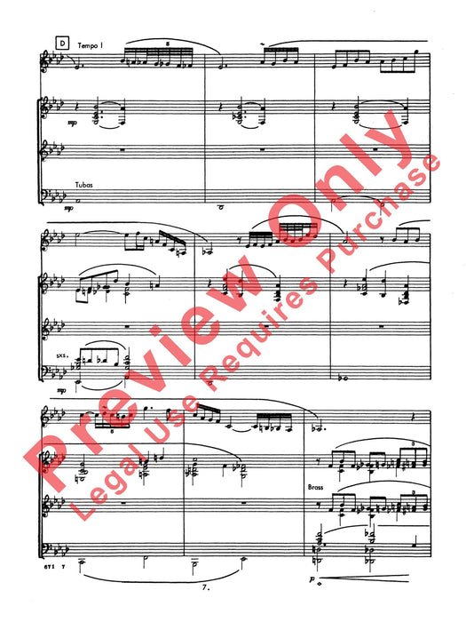 Persuasion Alto Saxophone Solo Feature 中音薩氏管獨奏 總譜 | 小雅音樂 Hsiaoya Music