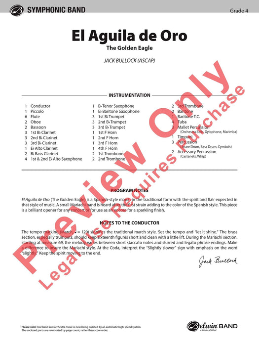 El Aguila de Oro The Golden Eagle | 小雅音樂 Hsiaoya Music