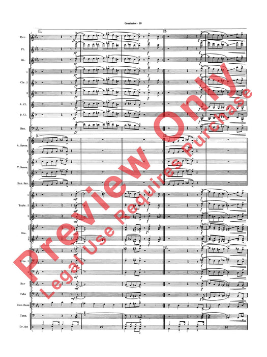 Five to Go Sax Section Feature 樂節 總譜 | 小雅音樂 Hsiaoya Music