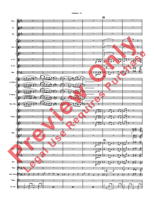 Five to Go Sax Section Feature 樂節 總譜 | 小雅音樂 Hsiaoya Music