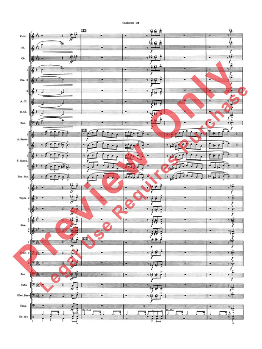 Five to Go Sax Section Feature 樂節 總譜 | 小雅音樂 Hsiaoya Music