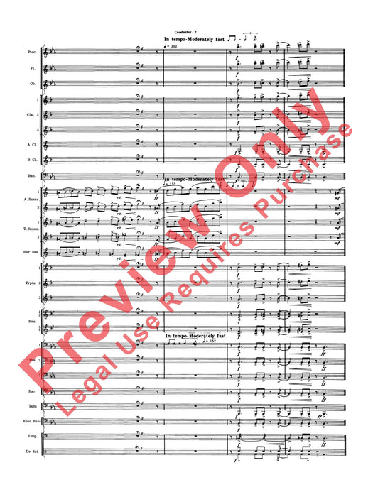 Five to Go Sax Section Feature 樂節 總譜 | 小雅音樂 Hsiaoya Music