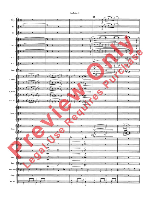 Five to Go Sax Section Feature 樂節 總譜 | 小雅音樂 Hsiaoya Music