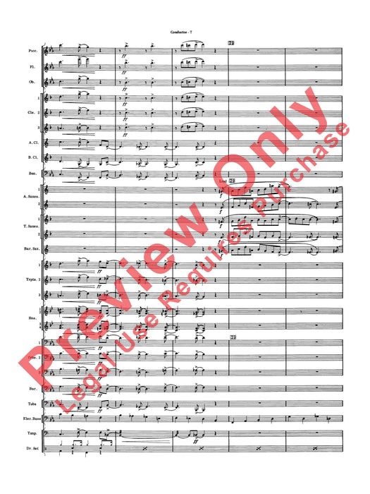 Five to Go Sax Section Feature 樂節 總譜 | 小雅音樂 Hsiaoya Music