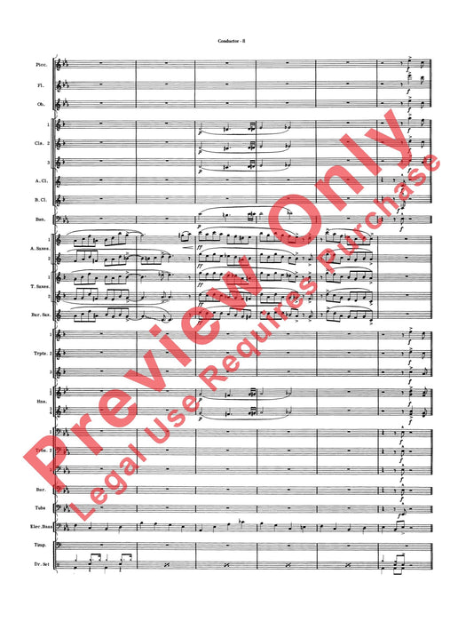 Five to Go Sax Section Feature 樂節 總譜 | 小雅音樂 Hsiaoya Music