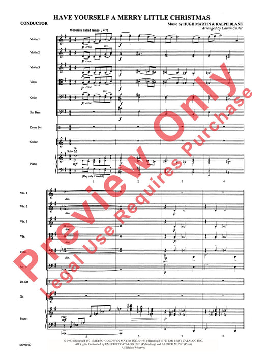 Have Yourself a Merry Little Christmas 總譜 | 小雅音樂 Hsiaoya Music