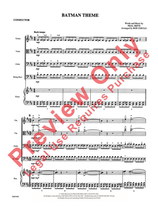 Batman Theme 主題 總譜 | 小雅音樂 Hsiaoya Music