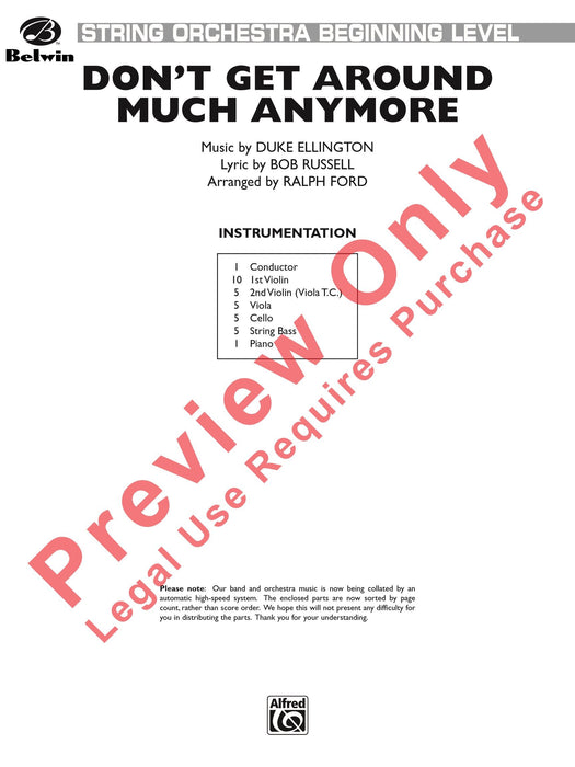 Don't Get Around Much Anymore | 小雅音樂 Hsiaoya Music