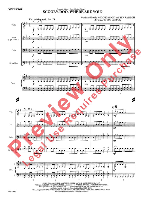 Scooby-Doo, Where Are You? 總譜 | 小雅音樂 Hsiaoya Music