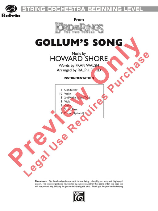 Gollum's Song (from The Lord of the Rings: The Two Towers) | 小雅音樂 Hsiaoya Music