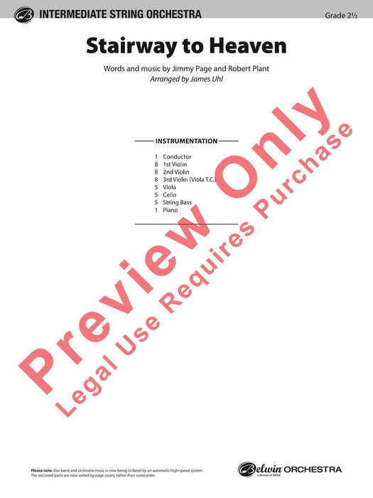 Stairway to Heaven 總譜 | 小雅音樂 Hsiaoya Music