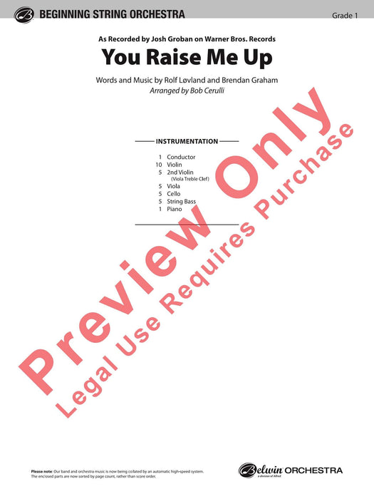 You Raise Me Up As recorded by Josh Groban 總譜 | 小雅音樂 Hsiaoya Music