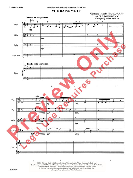 You Raise Me Up As recorded by Josh Groban 總譜 | 小雅音樂 Hsiaoya Music