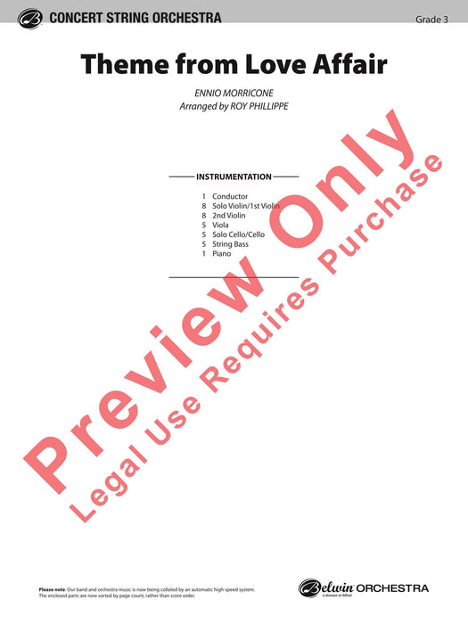 Love Affair, Theme from 主題 | 小雅音樂 Hsiaoya Music