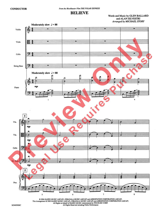 Believe (from The Polar Express) | 小雅音樂 Hsiaoya Music